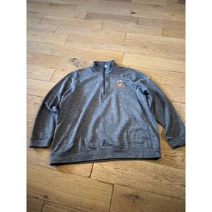 Adidas Clemson Tigers Football‎ 2XL Pullover Sweatshirt Quarter Zip